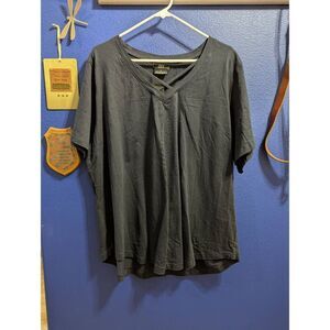 City Chic Jada V-Neck Tee BNWT